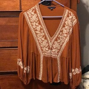 American Eagle Boho shirt